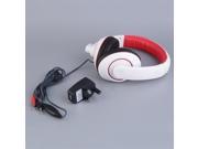 BEAU Gaming Headset Surround Hifi Stereo Headband Headphone 3.5mm with Mic for PC White