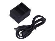 New AHDBT 301 AHDBT 201 USB Dual Charger For GoPro Hero With USB Cable
