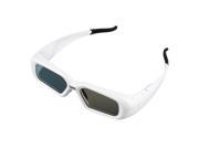 Active Shutter Glasses 3D Glasses 144Hz For DLP LINK 3D Ready Projector White