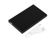 5000mAh USB Type C Quick Charge Power Bank External Battery Portable Charger Black