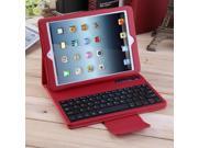 New Wireless Bluetooth Keyboard PU Leather Flip Case Cover For iPad Pro Red