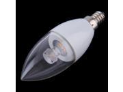 E12 3W Warm White SMD 3535 Candle LED Light Bulb AC 85 265V Stripe Type