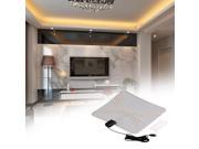 Digital Indoor HD TV Antenna Box Flat Design High Gain 75 OHM Black LAN 1037