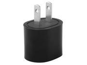 Portable Travel USB Port Wall Charger Adapter 5V 1000mA For Mobile Phones Black
