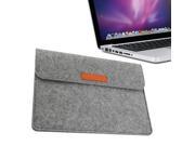 High Quality Wool Felt Laptop Sleeve Bag Case For MacBook Pro 13.3 inch