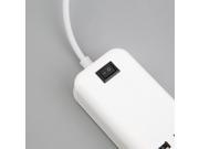 Portable 6 Port USB Wall Charger US EU Plug Adapter 5V 4A 20W with Switch