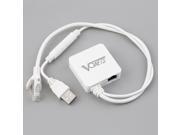 New VAR11N 300 300Mbps Mini Network Router Wi Fi Repeater Bridge Adapter white