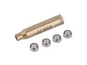 New 9mm Brass Red Laser Bore Laser Sight Boresight For Hunting Scope Tool