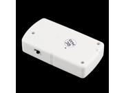 Wireless Window Door Security Vibration Detector Alarm 110db LD 02 White