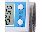 LCD Digital Automatic Wrist Blood Pressure Monitor Heart Beat Pulse Meter