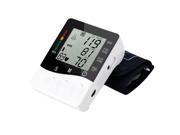 Digital LCD Wrist Blood Pressure Monitor Heart Beat Rate Pulse Measure Device