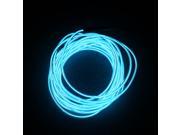 5M Colorful Flexible EL Wire Tube Rope Neon Light Glow Car Party Decor