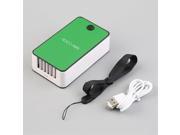 Car Office USB Rechargeable Hand Held MIni Air Conditioner Fan Summer Cool