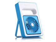 Mini Portable USB Super Mute Desktop PC Notebook Air Cooler Cooling Fan blue