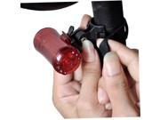 1x Tail Bike Bicycle 3 LED Back Light Night Safety Warning Flashing Lamp