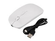 White Universal Portable Rechargeable Bluetooth 3.0 Gaming Wireless Mouse For Laptop PC Tablets Computer Mouse VML 09