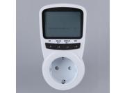 TS 1500 Electronic Energy Meter LCD Energy Monitor Plug in Electricity Meter