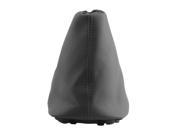 Leather Gear Shift Gear Knob Boot Dustproof Cover for Toyota Carola Gray New
