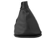 Car Gear Head Dust Cover Vehicle Leather Gear Shift Knob Cover Black New