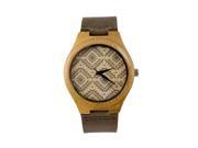 Vintage wooden dial watch brown quartz watches Men Women Couple Watch