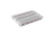 Mini Transparent Solderless Breadboard 400 Contacts Tie points Universal New