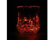 LED Flashing Glowing Water Liquid Activated Light up Wine Glass Cup Mug Party