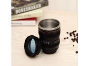 Camera Lens Shape Cup Coffee Tea Travel Mug Stainless Steel Vacuum Flasks