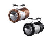 6 LED Power Handheld Solar Lantern Bright Rechargeable Outdoor Camping Light