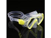 Children Diving Swimming Mask Plain Glasses Tempered Glass Lens Snorkeling
