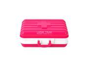 Cute Portable Mini 6 Slots Medical Pill Box Drug Medicine Case Organizer