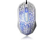 Small Special Shaped 3 Buttons USB Wired Luminous Gamer Computer Gaming Mouse