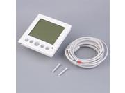 Heating Thermostat Temperature Controller Blue LCD Display Programmable