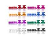 Colorful New Alloy Universal Metal Bullet Buttons And Thumbsticks Cap Set