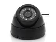 Conch Shape Durable1000TVL 3.6mm CCTV Outdoor Waterproof Security Camera IR Night Vision JND 537 black