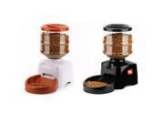 New 5.5L Automatic Pet Feeder with Voice Message Recording and LCD Screen