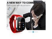 W1 Bluetooth 3.0 1.44 Screen Smart Wrist Watch with Dual Sim Card
