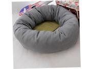 4Pcs Set Baby Newborn Pillow Basket Filler Wheat Donut Photography Props gray