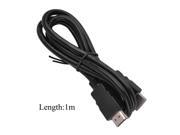 Endurable Black 1.5m 1m HDMI Male to Male Cable HD Data Cable Line for PS3