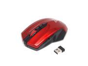 New Cool WG7 6 Button 2.4GHz Wireless 2000DPI Gaming Mouse High Quality red