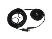 4 LED 10mm Waterproof USB Endoscope Borescope HD Inspection Camera Android PC 20 meters
