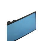 300mm Wide Anti Glare Blue Tint Curved Surface Rear View Mirror Fit All Car