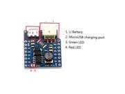 Battery Shield For WeMos D1 Mini Single Lithium Battery Charging Boost