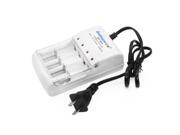 Practical Four Slot Battery Charger For AA AAA Li ion Rechargeable Battery