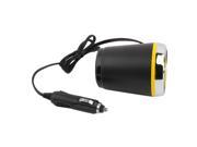 Portable CUP Car Charger Bluetooth Car HandsFree Cigarette Lighter Adapter yellow and black