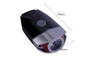 USB Chargeable Bicycle Head Light Aluminum Alloy Bicycle Light Flash Light