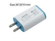 5V 1A Single USB Charger Travel Power Adapter For Smart Mobile Phone MP3