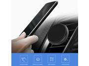 Mini Car Air Vent Mount Holder Bracket Universal Magnetic Cell Phone Support Unique Reusable Magnet Suction Mobile Phone Stand black Mini Car Air Vent Mount Holder Bracket Universal Magnetic Cell Phone Support Unique Reusable Magnet Suction Mobile Phone Stand black