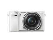 New SONY Alpha a6000 ILCE6000L Mirrorless Digital Camera w 16 50mm Lens *White
