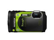 New OLYMPUS Tough TG 870 Digital Camera Water Proof WiFi Green