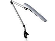 New FourL FL 1400 LED Stand Desk Lamp Fixed Clamp Type For Office Study Silver